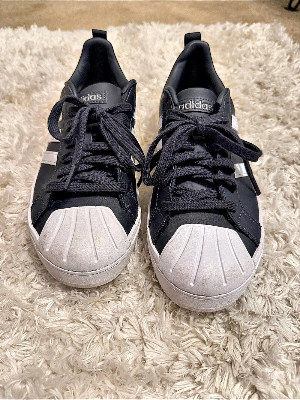 adidas Superstar Black & White Sneakers
